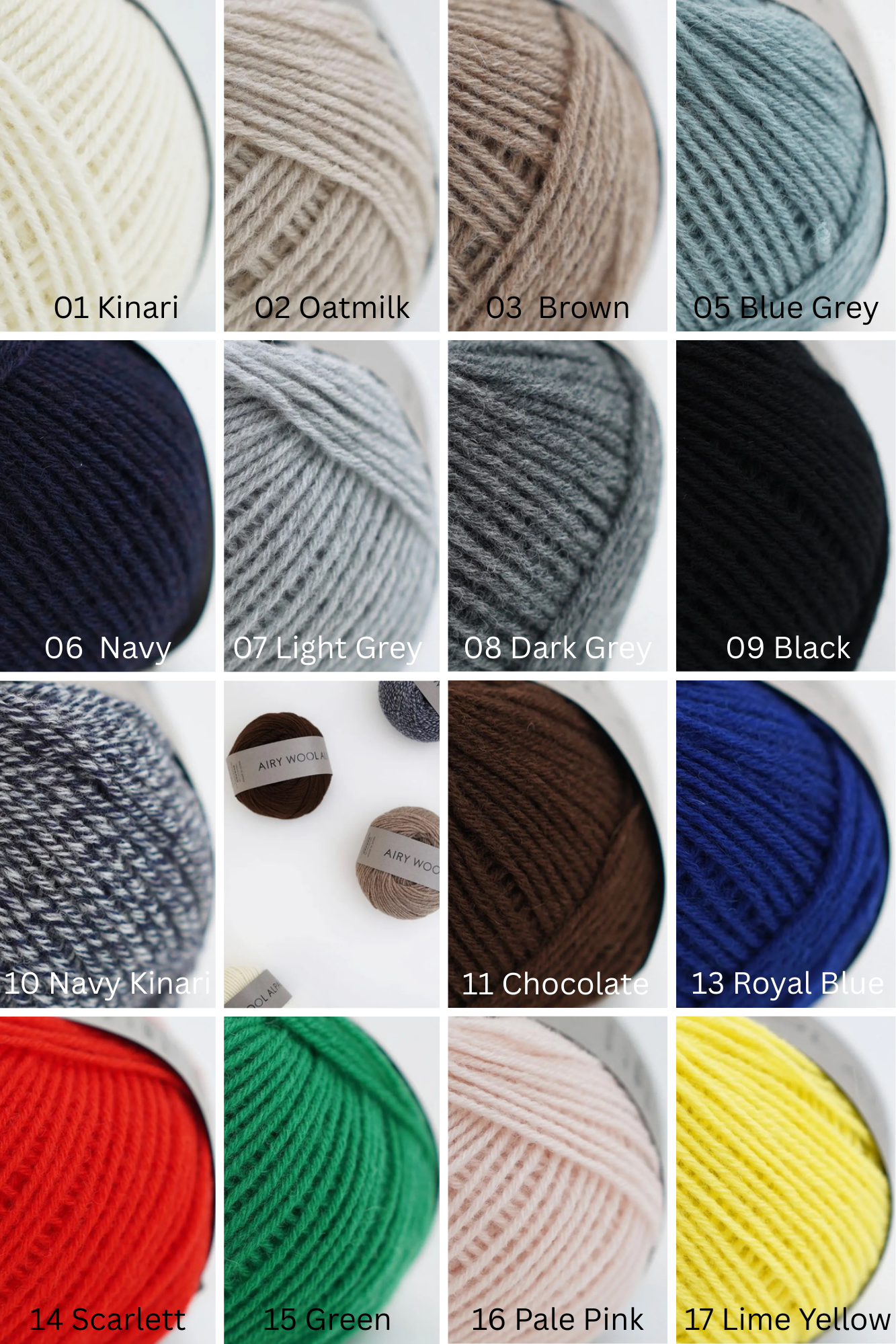 Daruma Airy Wool Yarn｜羊毛線