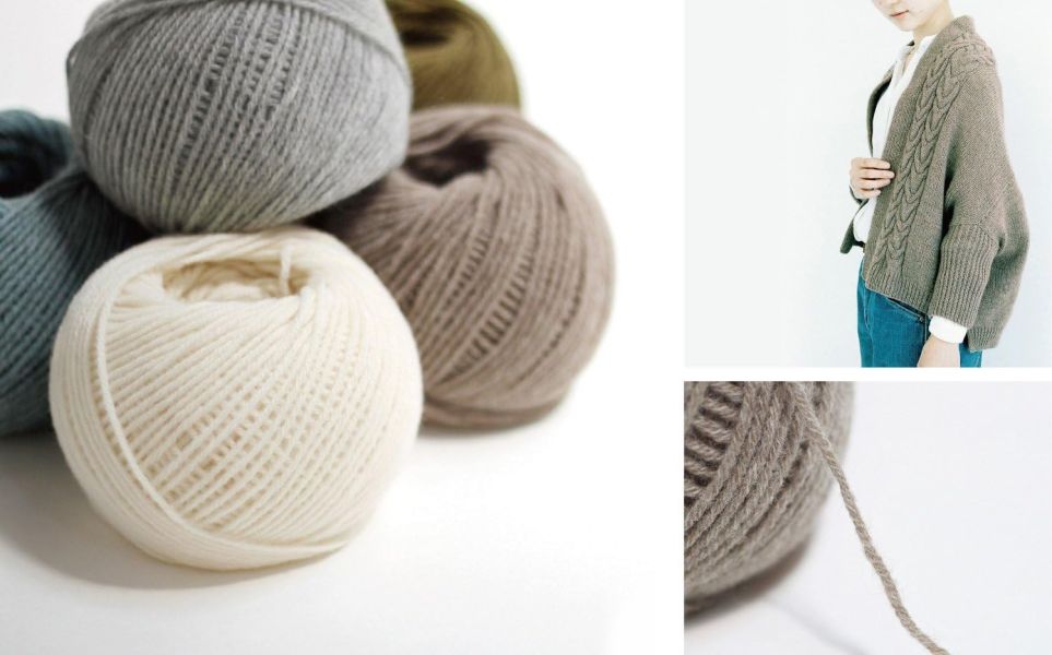 Daruma Airy Wool Yarn｜羊毛線