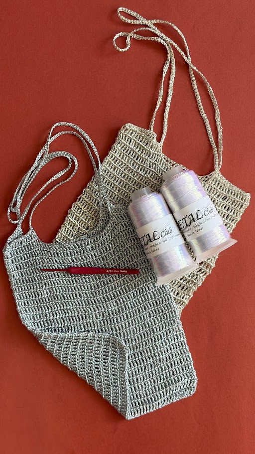 Jill Tote 亮晶晶包 | 新手教學包 | 鉤針