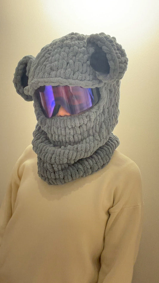 滑雪 帽套 Helmet Balaclava | 新手教學包 | 一小時完成