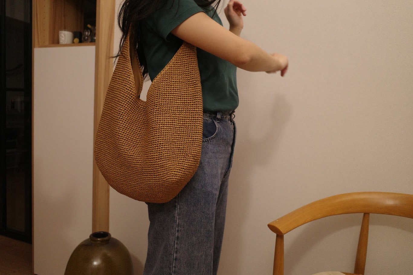 Juno Hobo Crochet Kit｜大容量包材料包