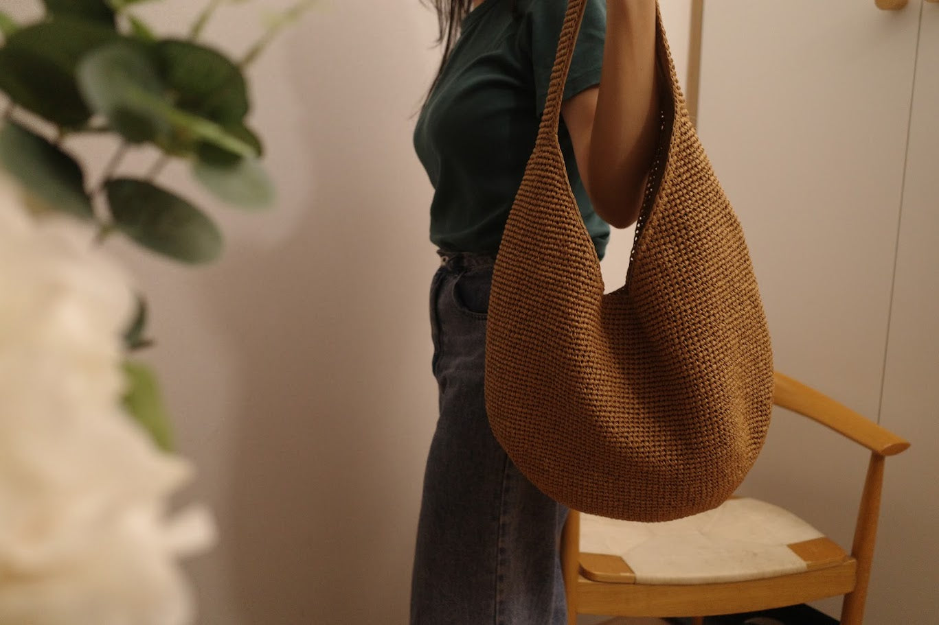Juno Hobo Bag｜大容量包（手工製作）