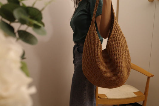 Juno Hobo Bag｜大容量包（手工製作）